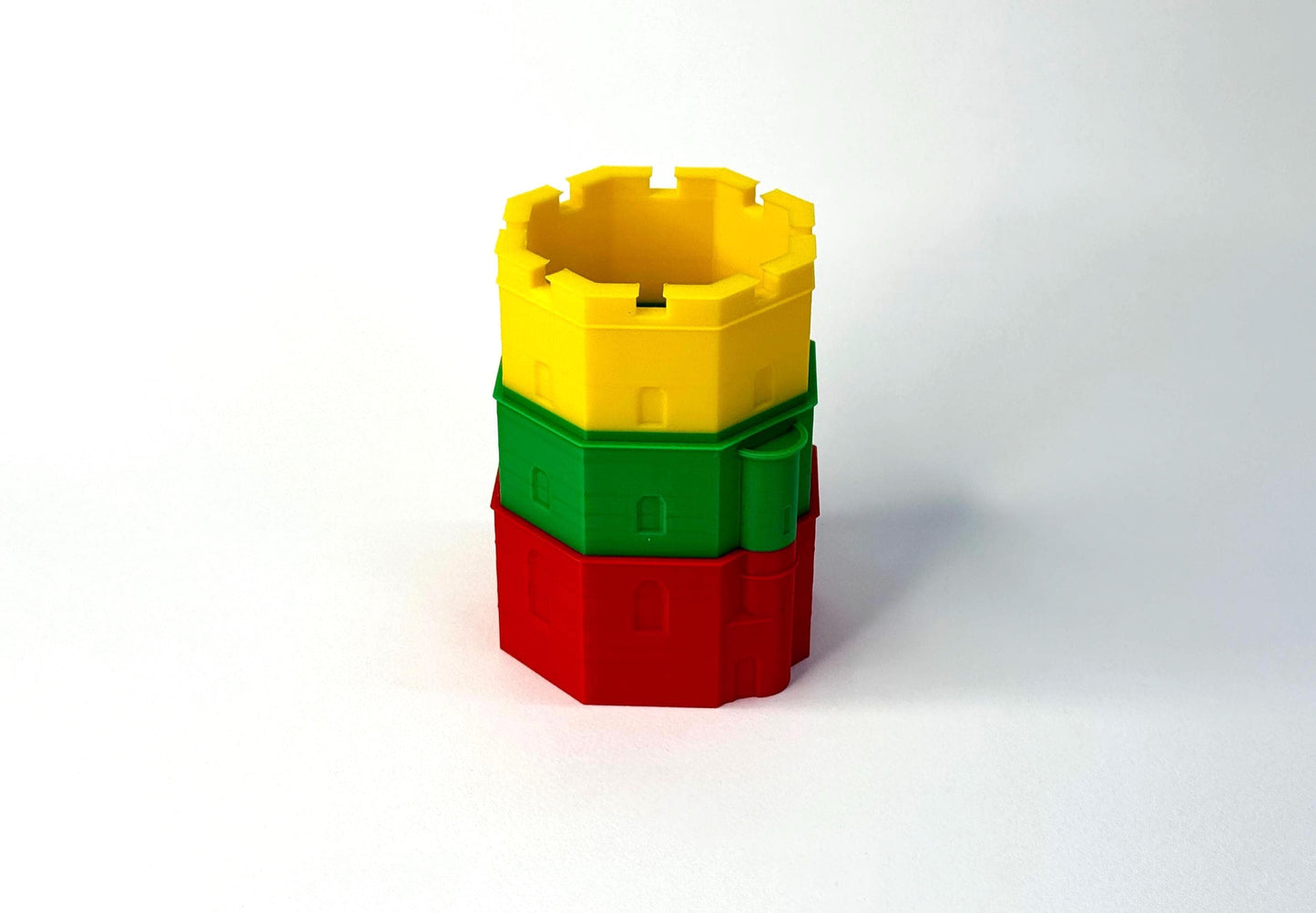Gediminas Tower Pen Holder – Vilnius Lithuania Souvenir – 3D Printed Desk Organizer