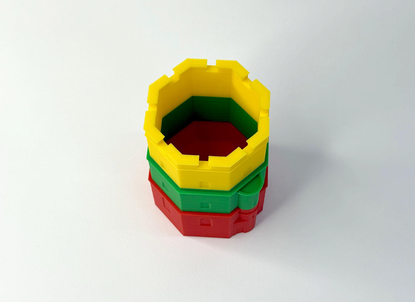 Gediminas Tower Pen Holder – Vilnius Lithuania Souvenir – 3D Printed Desk Organizer