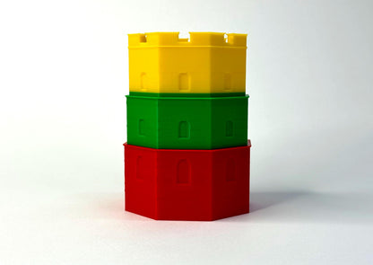 Gediminas Tower Pen Holder – Vilnius Lithuania Souvenir – 3D Printed Desk Organizer