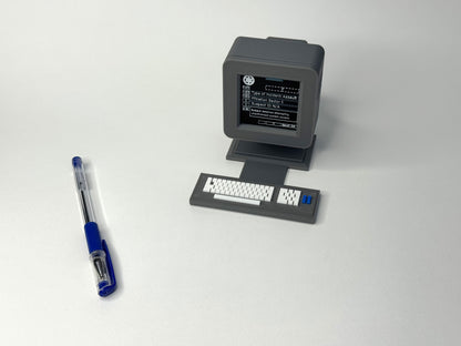 Mini Replica Computer – Inspired by Silo, Sci‑Fi Desk Display