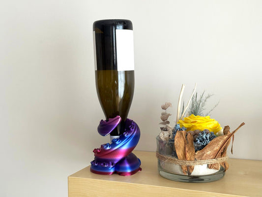 Wine Bottle Stand – Octopus Tentacle