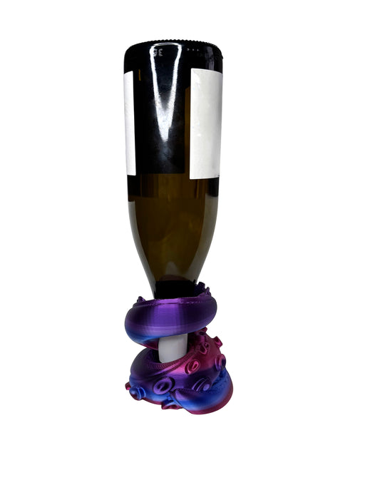 Wine Bottle Stand – Octopus Tentacle