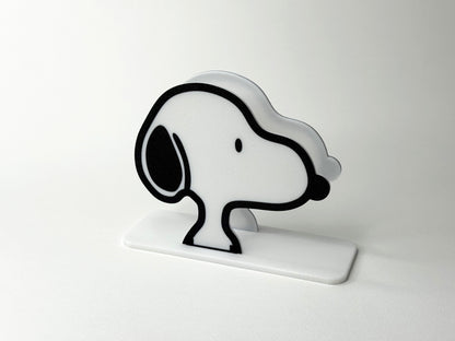 Dog Head Napkin Holder – Indoor/Outdoor Safe, Flat‑Pack 3‑Piece Stand, Cute Table & Kitchen Decor