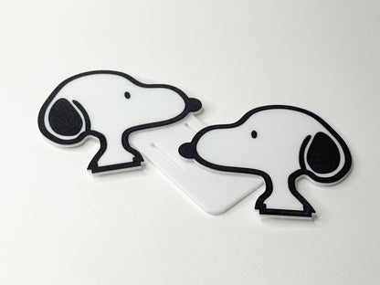 Dog Head Napkin Holder – Indoor/Outdoor Safe, Flat‑Pack 3‑Piece Stand, Cute Table & Kitchen Decor