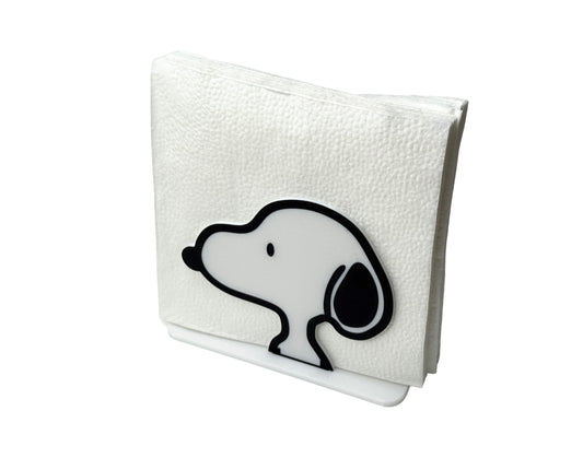 Dog Head Napkin Holder – Indoor/Outdoor Safe, Flat‑Pack 3‑Piece Stand, Cute Table & Kitchen Decor