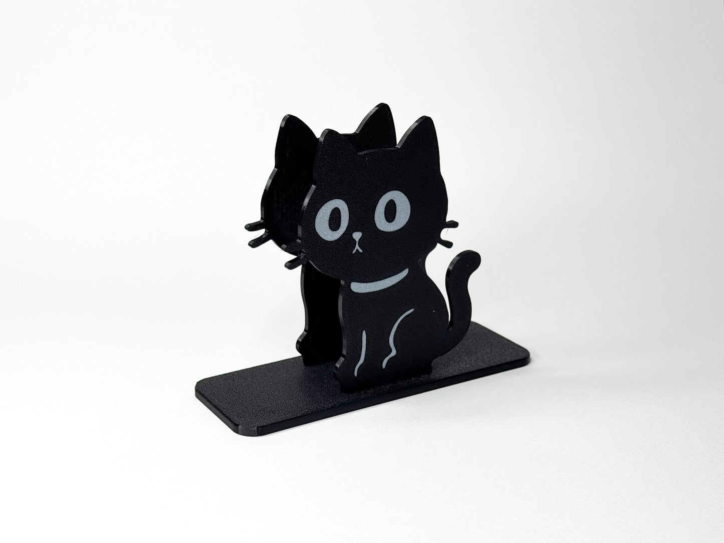Black Cat Napkin Holder – 3‑Piece Flat‑Pack, Indoor & Outdoor Table Decor