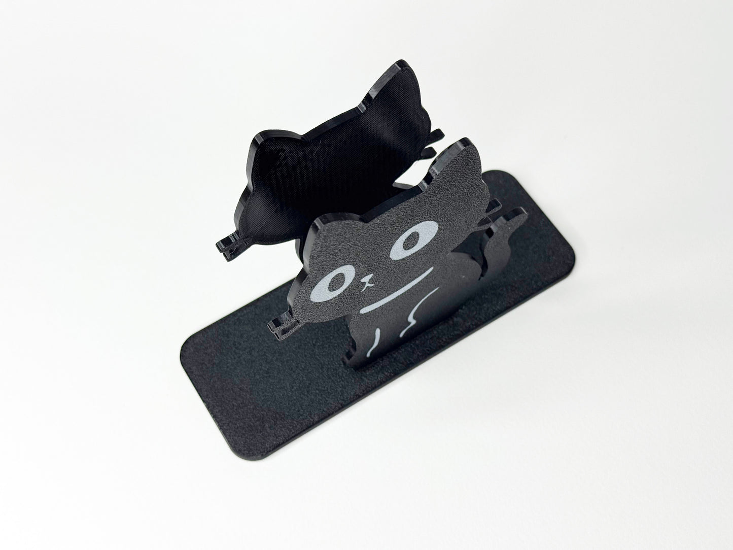 Black Cat Napkin Holder – 3‑Piece Flat‑Pack, Indoor & Outdoor Table Decor