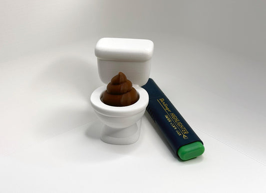 Funny Toilet Clicker Button | 3D Printed Gag Gift (Set of 2)