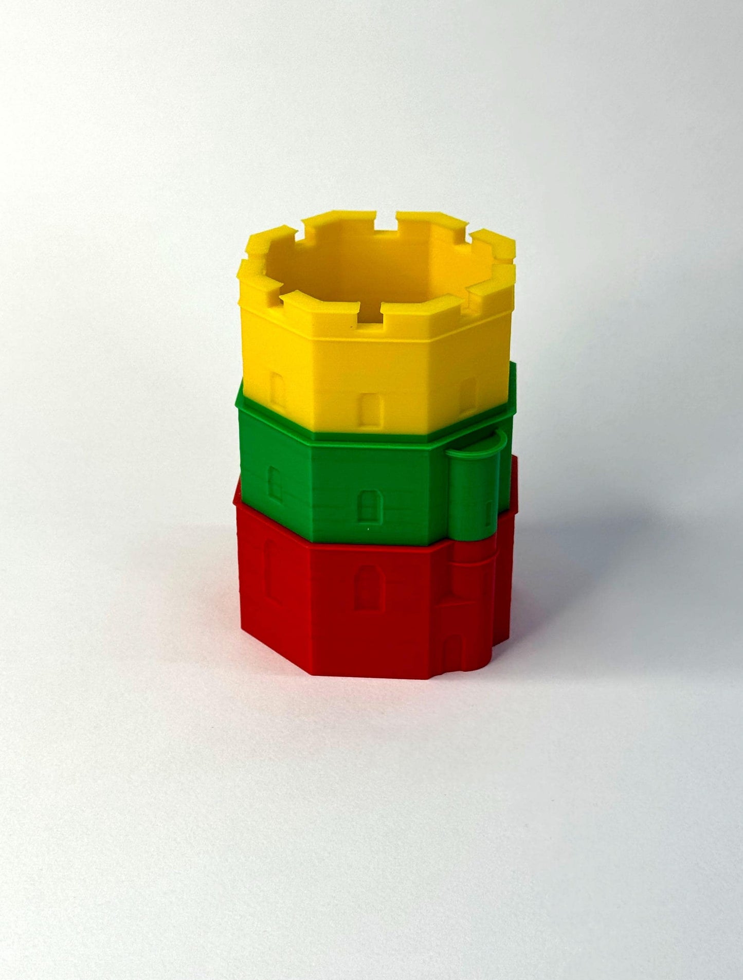 Gediminas Tower Pen Holder – Vilnius Lithuania Souvenir – 3D Printed Desk Organizer
