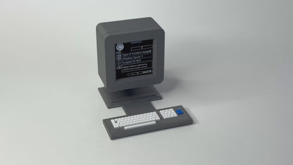 Mini Replica Computer – Inspired by Silo, Sci‑Fi Desk Display
